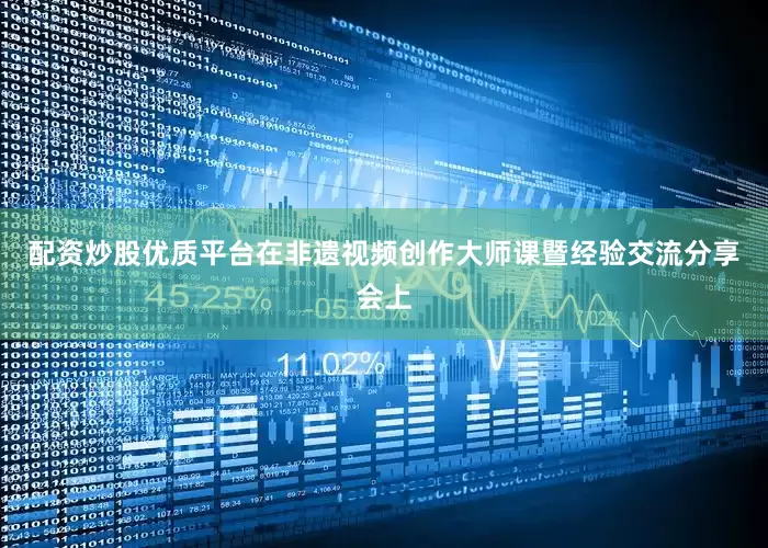 配资炒股优质平台在非遗视频创作大师课暨经验交流分享会上