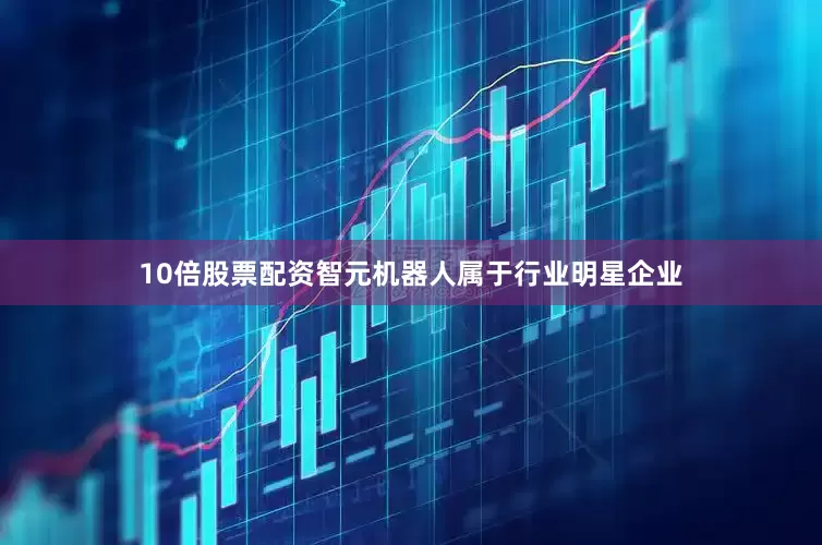 10倍股票配资　　智元机器人属于行业明星企业