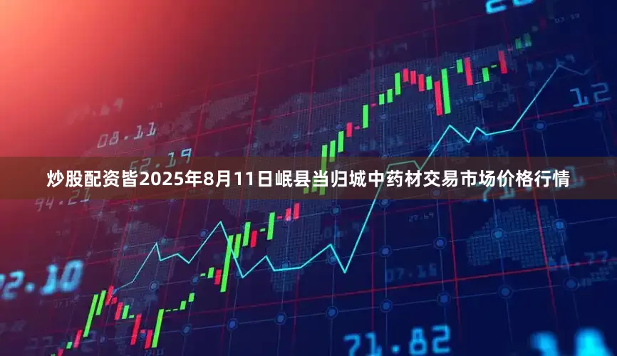 炒股配资皆2025年8月11日岷县当归城中药材交易市场价格行情
